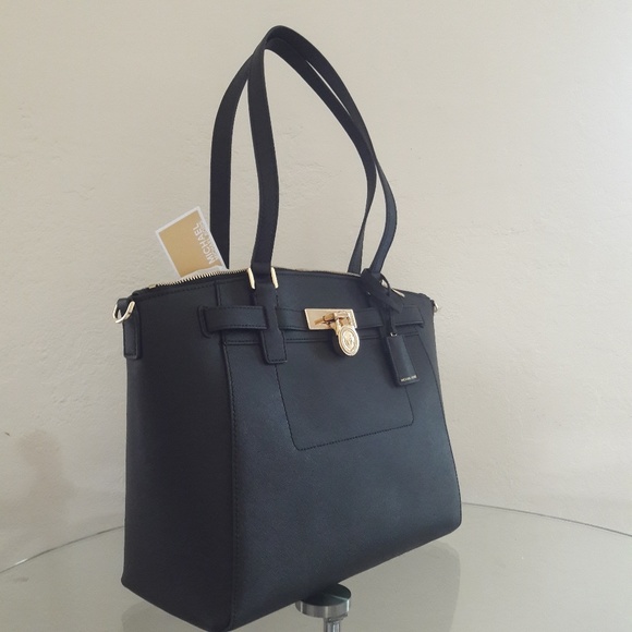 NWT MICHAEL KORS HAMILTON TRAVELER ZIP SATCHEL - Picture 4 of 8